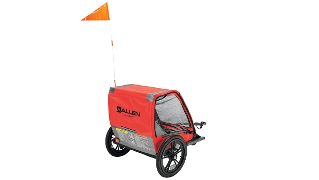 Allen Sports Hi-Viz 2 Child Bike Trailer