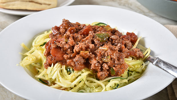 sausage and spaghetti squash