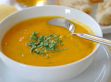 Ginger Apple-Carrot Soup